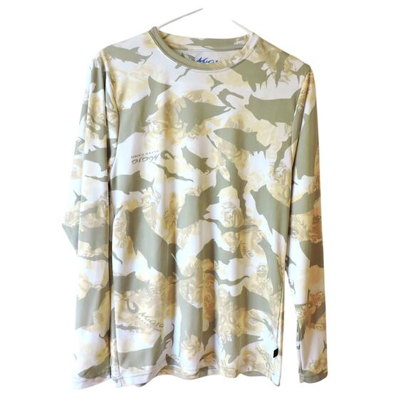 Mojo Camo Fishing Jersey Long Sleeve Size XS - Picture 2 of 5
